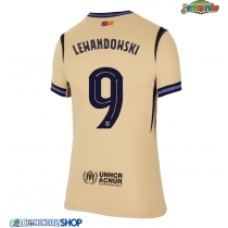 Maglie da calcio Barcelona Robert Lewandowski #9 Seconda Maglia Femminile 2025-26 Manica Corta